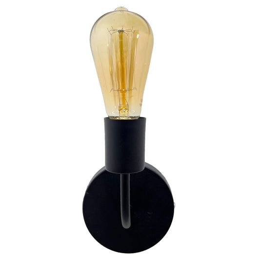 Arbotante Vintage Color Negro Negro