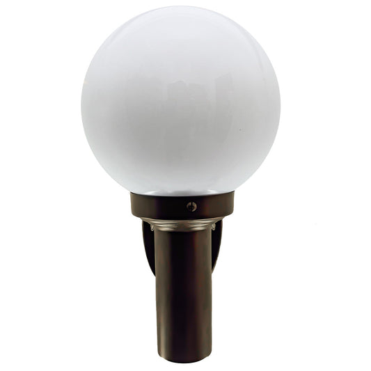 Lámpara de Pared Exterior, Antorcha A-2 Chocolate