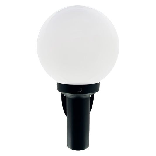 Lámpara de Pared Exterior, Antorcha A-2 Negro