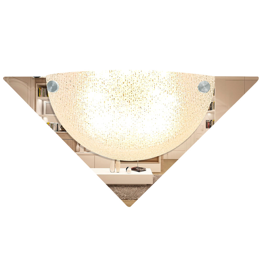 Lámpara de Pared, Pantalla de Cristal LED 3 Tonos Triangulo