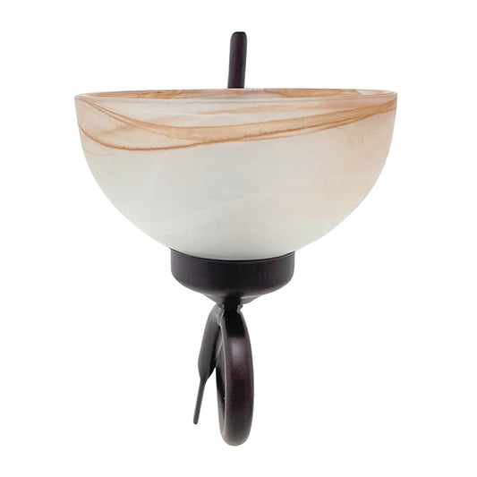 Arbotante 1000 Base Chocolate Pantalla 118 Tabaco