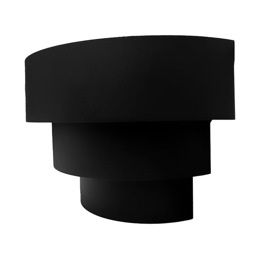 Arbotante Cortina Color Negro