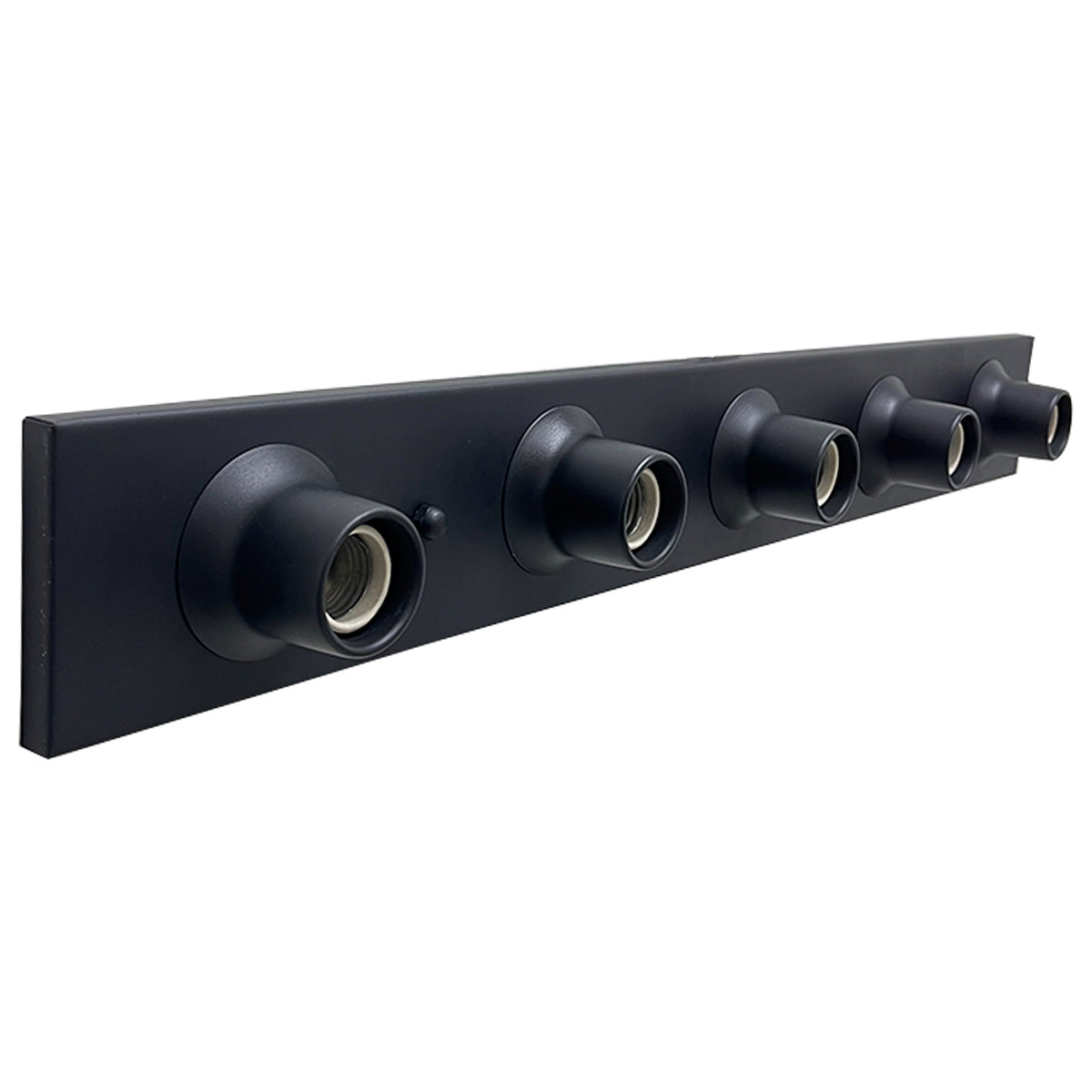 Arbotante Luz de Camerino 5 Luces Negro