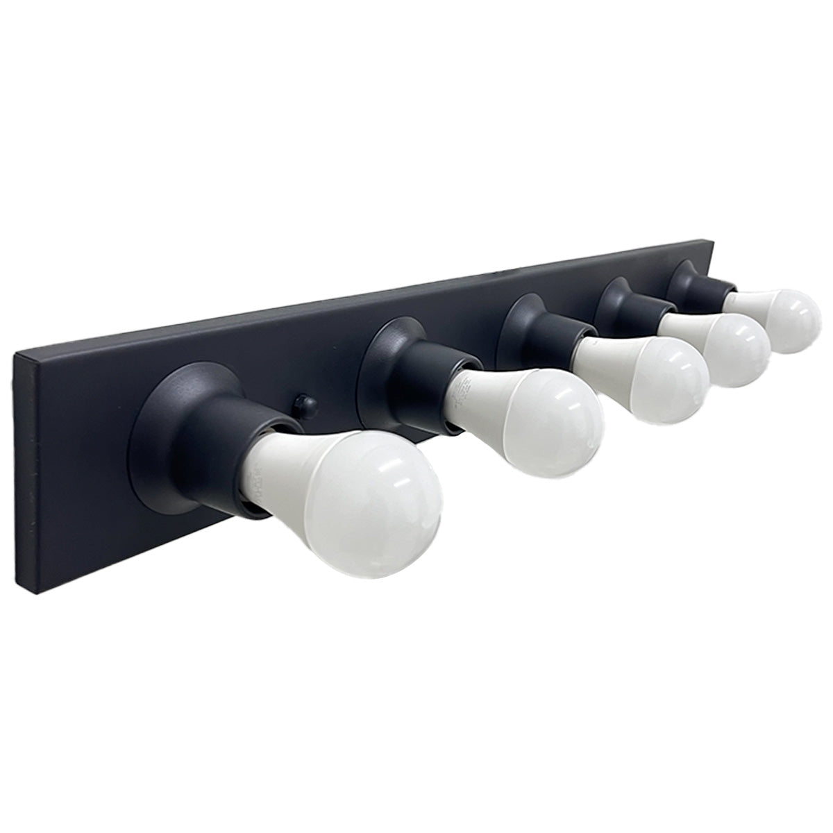 Arbotante Luz de Camerino 5 Luces Negro