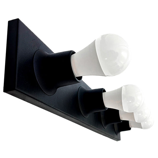 Arbotante Luz de Camerino 4 Luces Negro