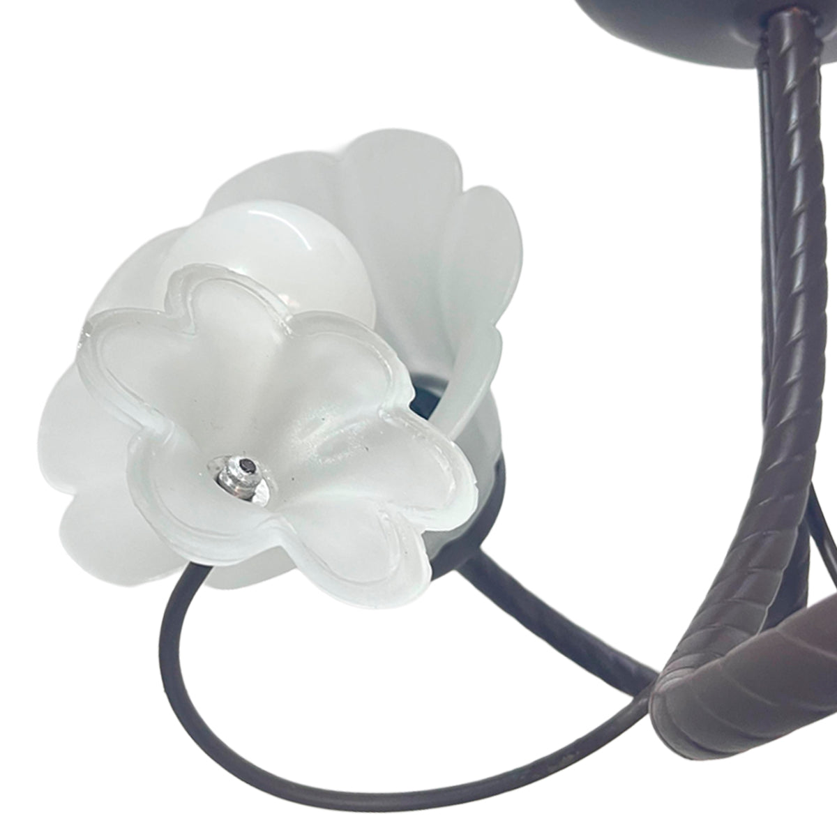 Lampara de Techo Flores Durazno