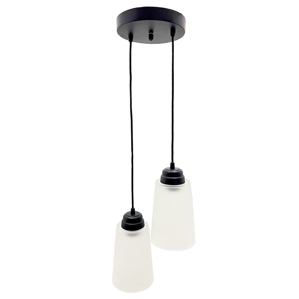 Colgante Chocolate Doble Pantalla Vaso Blanco