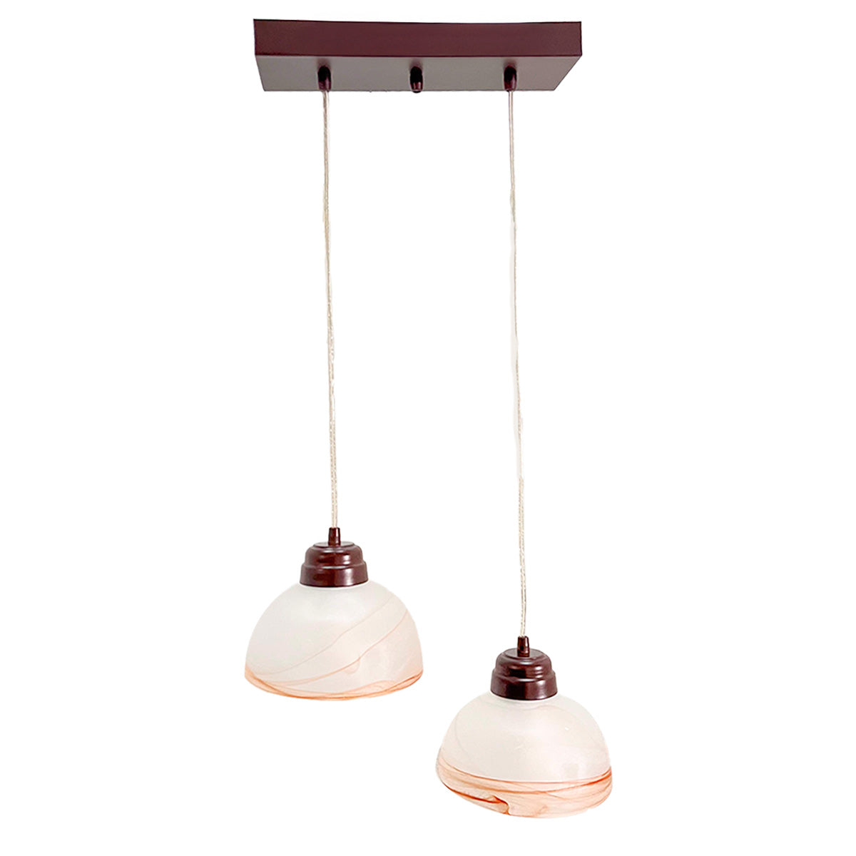 Colgante Charola Chocolate Doble Pantalla Tazon Tabaco