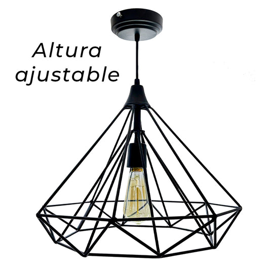 Lámpara Colgante Vintage Piramide