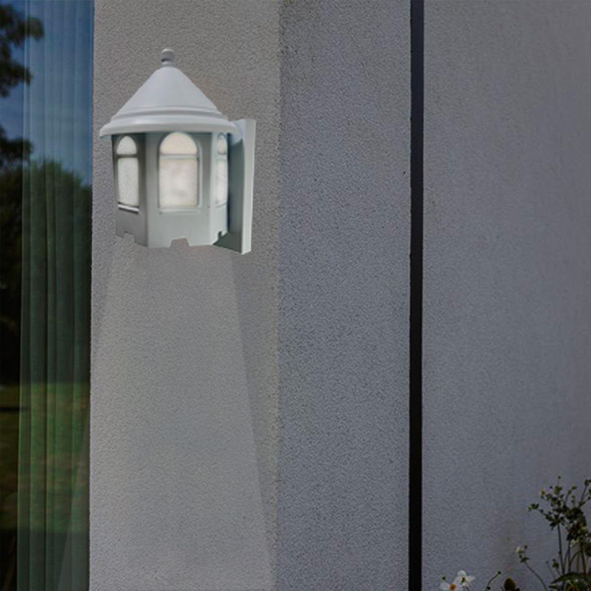 Lámpara de Pared Arcos Grande Blanco