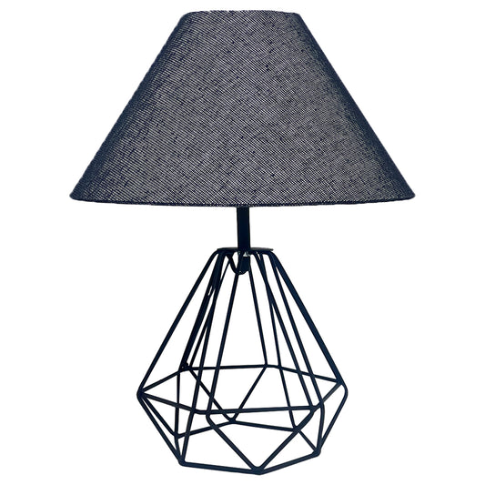 Lampara de Mesa Rubi Pantalla Negro