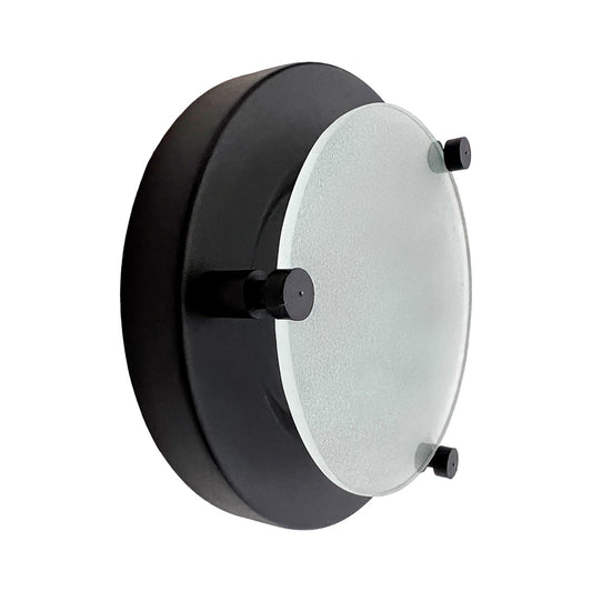 Plafon Petit Base Color Negro Con Foco G9