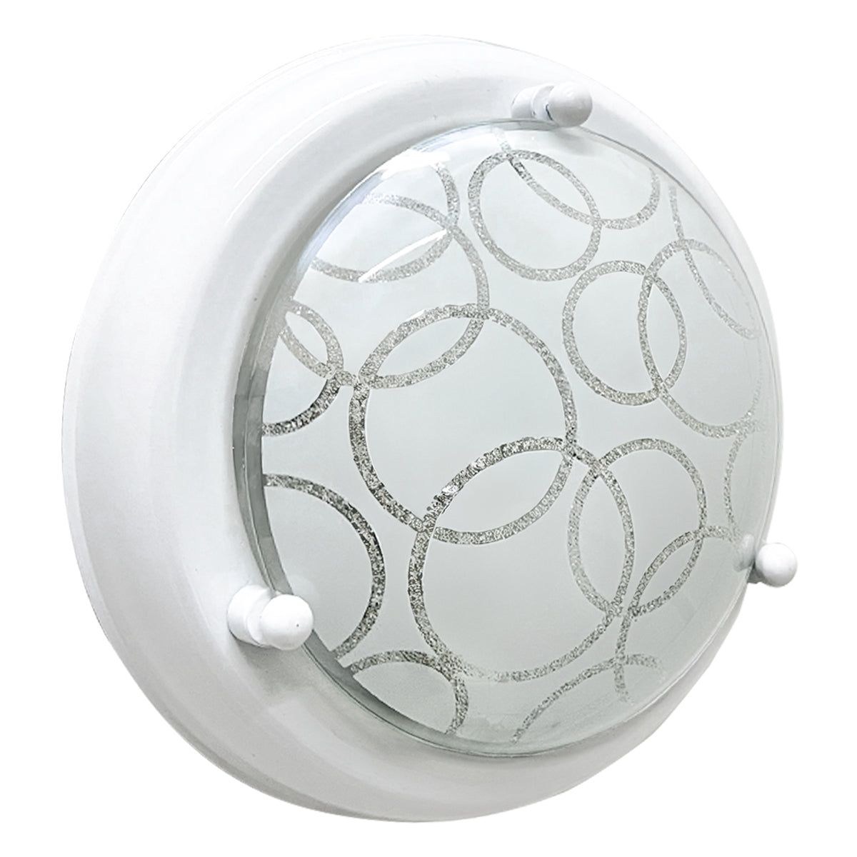 Plafon P20 Chico Color Blanco Circulos