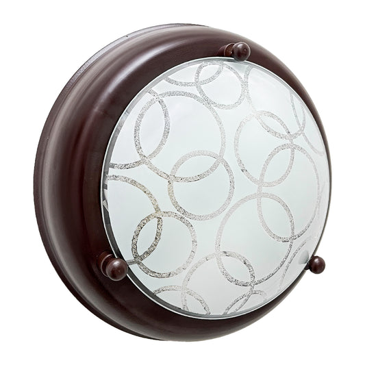 Plafon P20 Chico Color Chocolate Circulos