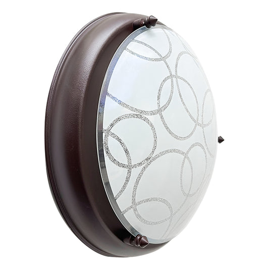 Plafon P20 Grande Color Chocolate Circulos