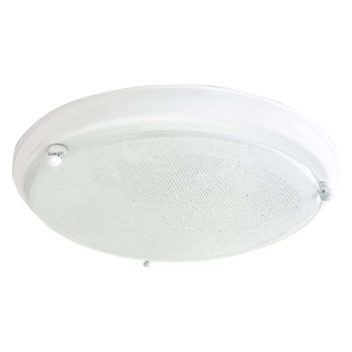 Plafon P20 Grande Color Blanco Diamantado
