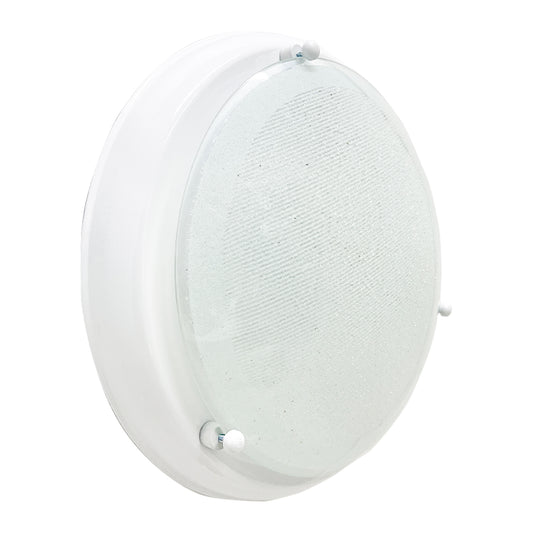 Plafon P20 Grande Color Blanco Diamantado