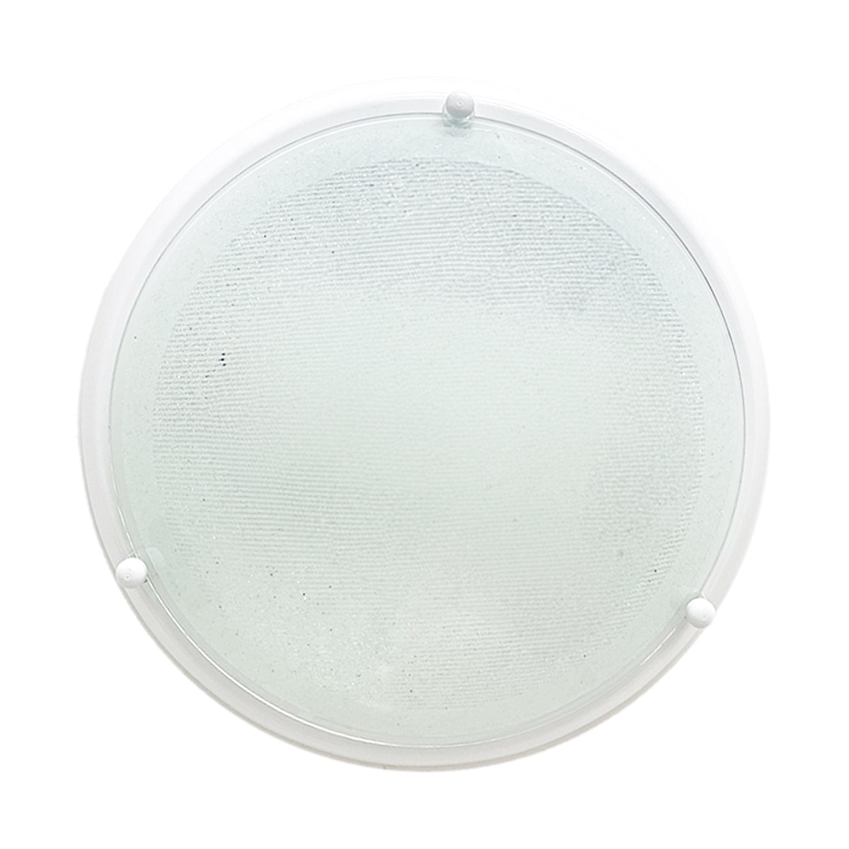 Plafon P20 Grande Color Blanco Diamantado