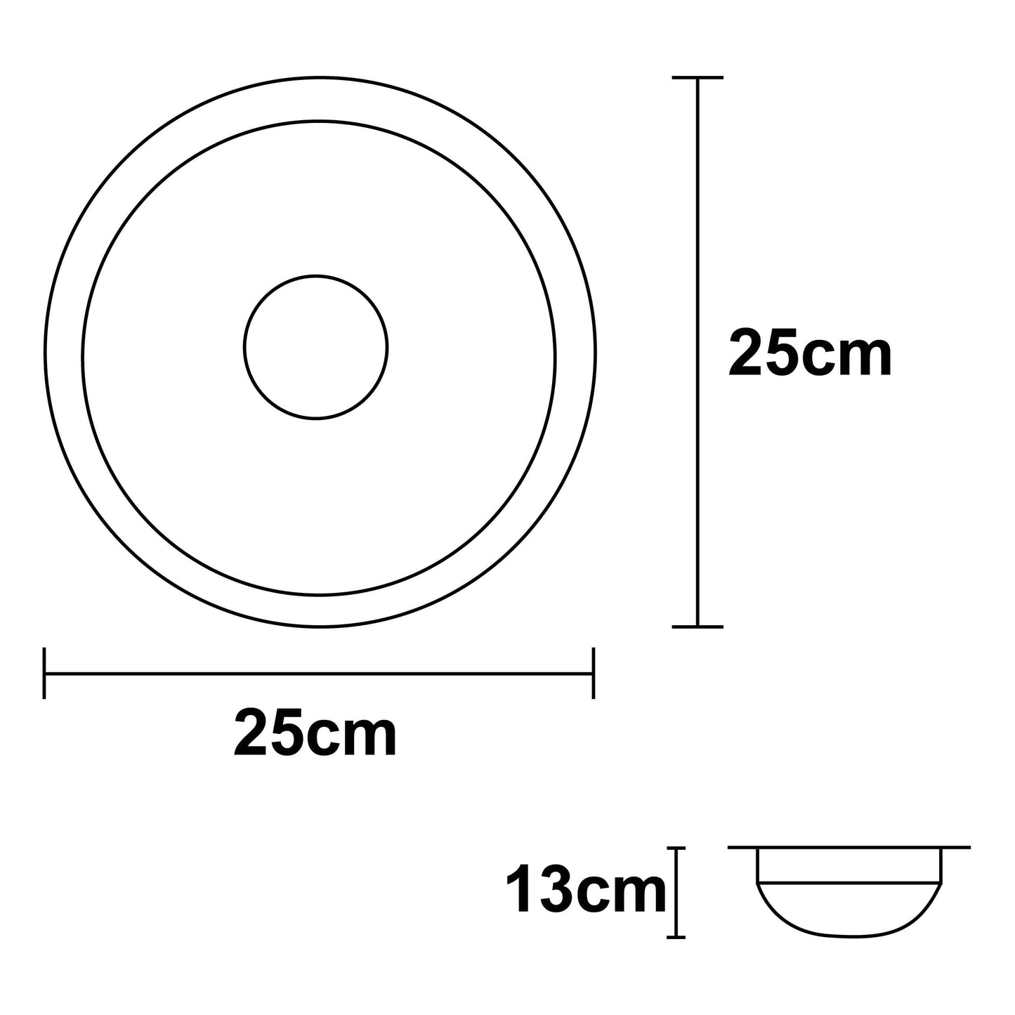 Plafon P 25 Base Madera
