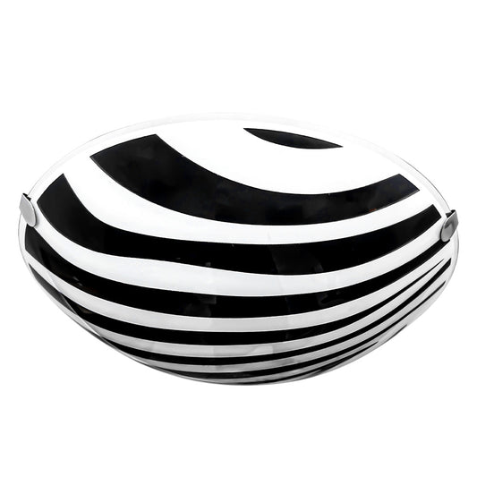 Lámpara de techo, Pantalla de Cristal, Zebra