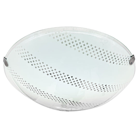 Lámpara de Techo, Pantalla de Cristal, Cintas