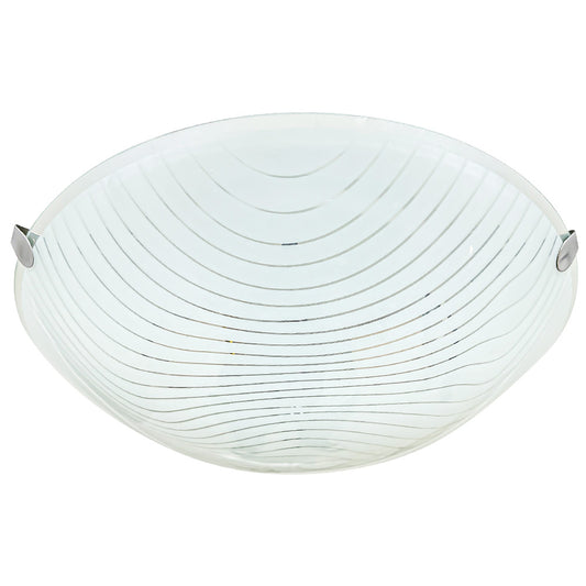 Lámpara de Techo, Pantalla de Cristal, Huella