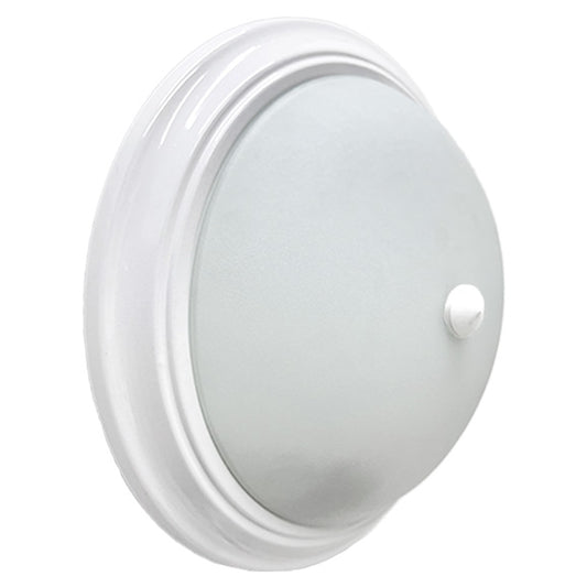 Lámpara de Techo Circular Color Blanco Pantalla Liso