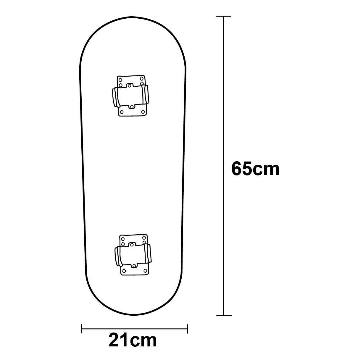 Lámpara decorativa Patineta