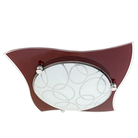 Plafon P-39 Pañuelo Choco Pantalla Circulos