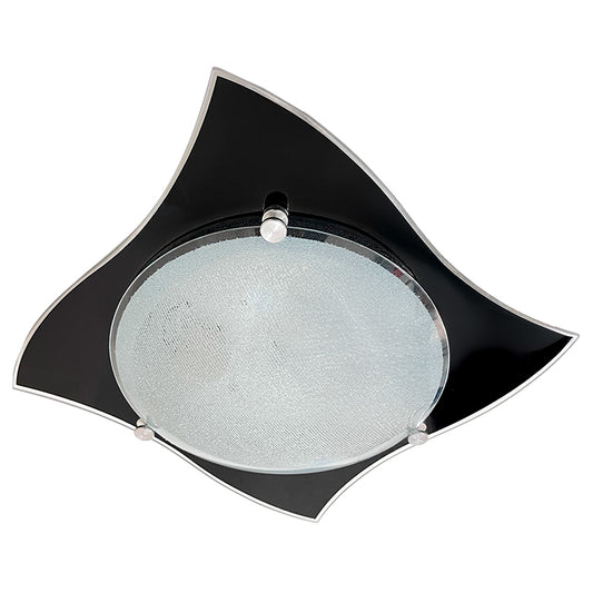 Plafon P-39 Pañuelo Negro Pantalla Diamantado