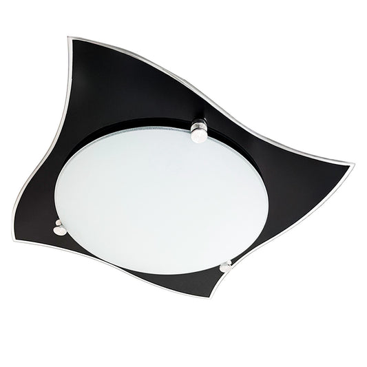 Plafon P-39 Pañuelo Negro Pantalla Lisa