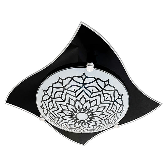 Plafon P-39 Pañuelo Negro Pantalla Mandala
