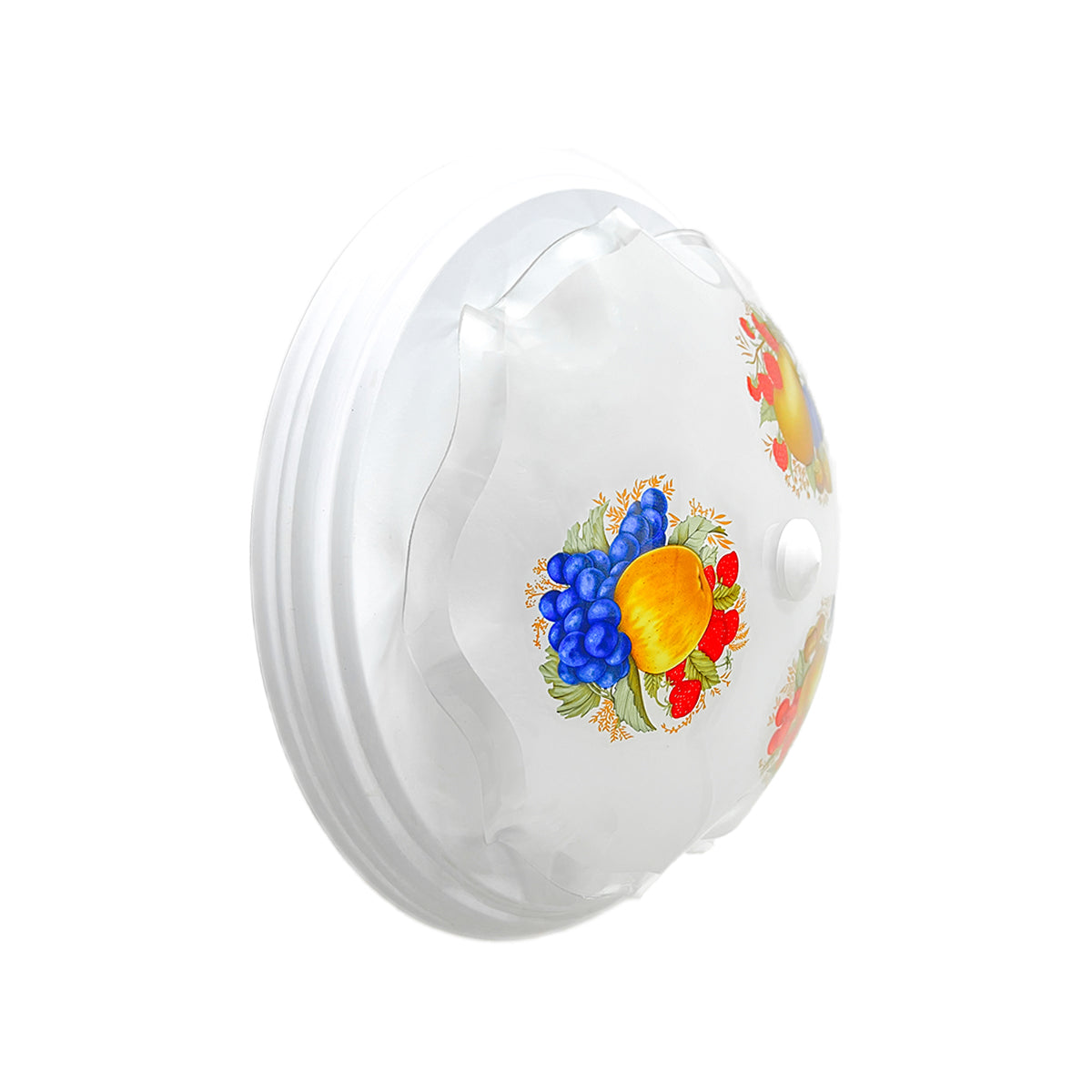 Lampara De Techo, Luz Ideal, Plafón P-42 Jumbo Blanco Frutas