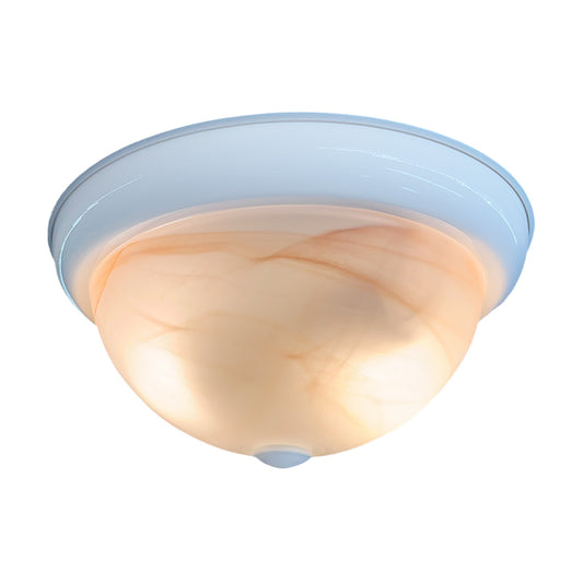 Plafon P-44 Base Blanca Pantalla Tabaco