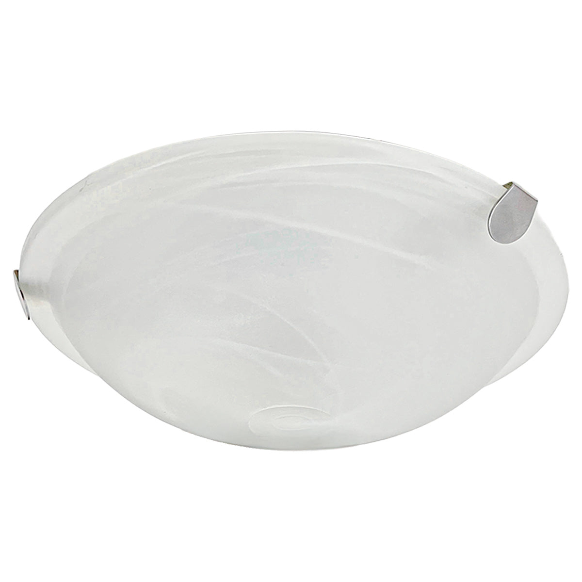 Lámpara Plafon Duna Base 3 uñas Grande Blanco Marmol