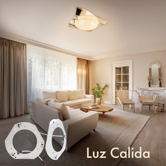Placa LED 18W Tres Tonos Base Magnetica