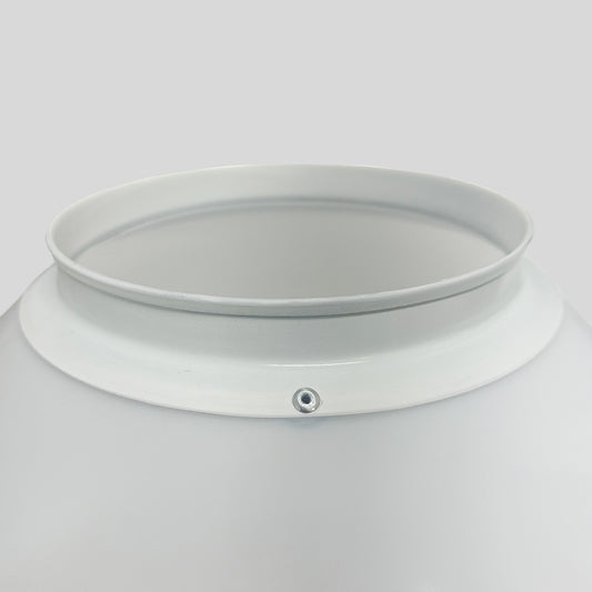 Globo R-14 Plastico Acrilico Blanco