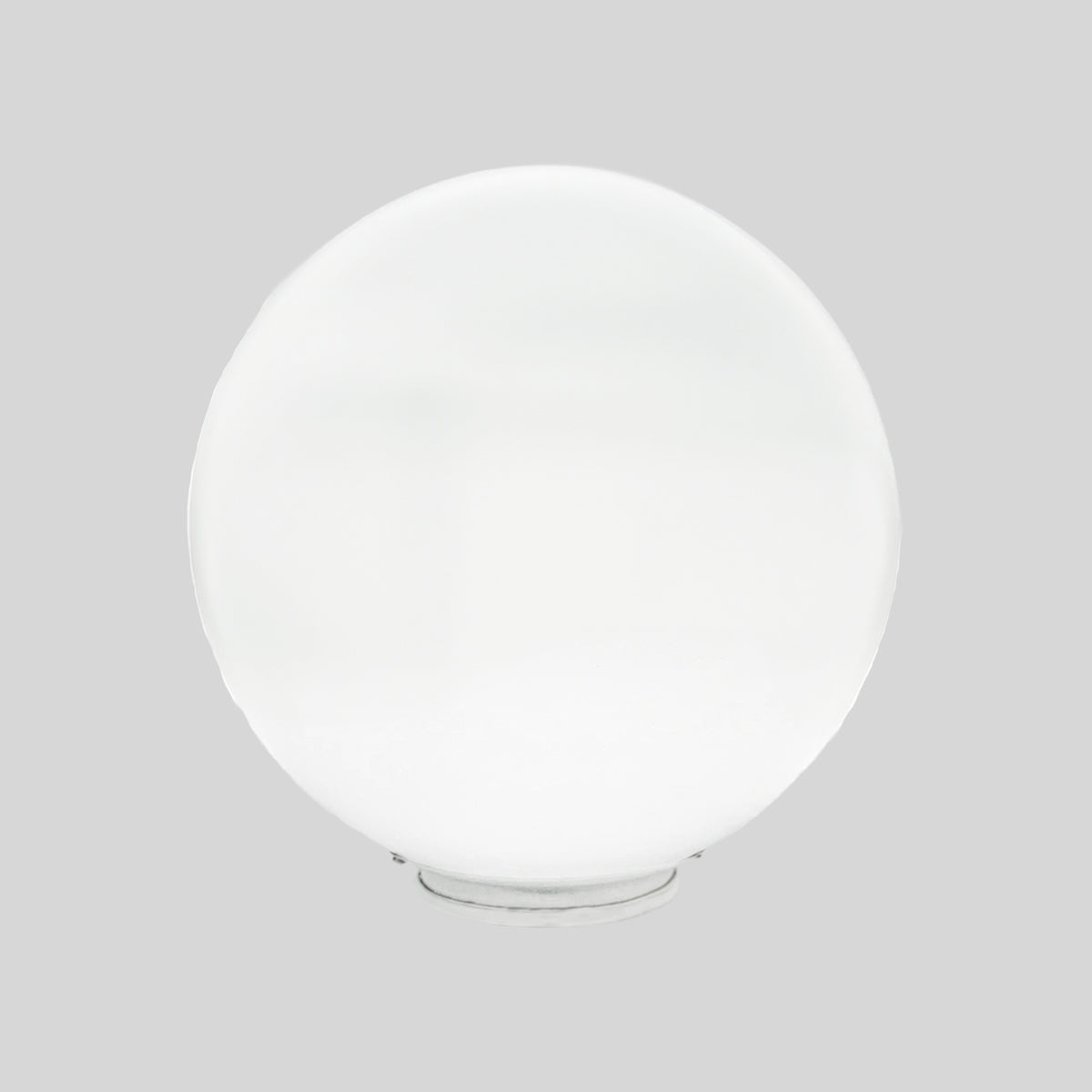 Globo R-14 Plastico Acrilico Blanco