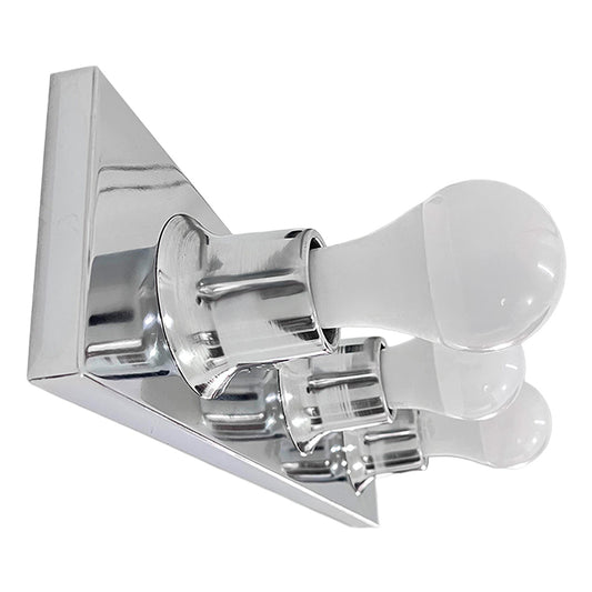 Arbotante Luz de Camerino 3 luces Cromo