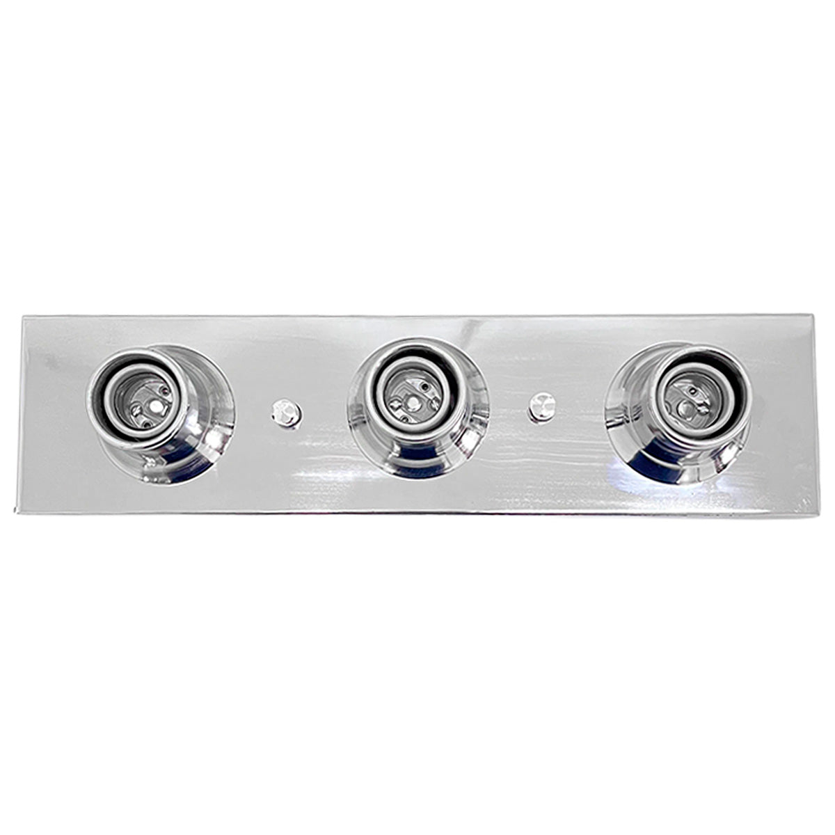 Arbotante Luz de Camerino 3 luces Cromo