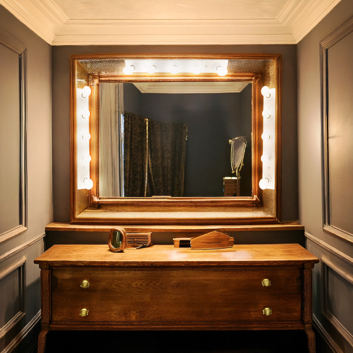 Arbotante Luz de Camerino 5 Luces Blanco