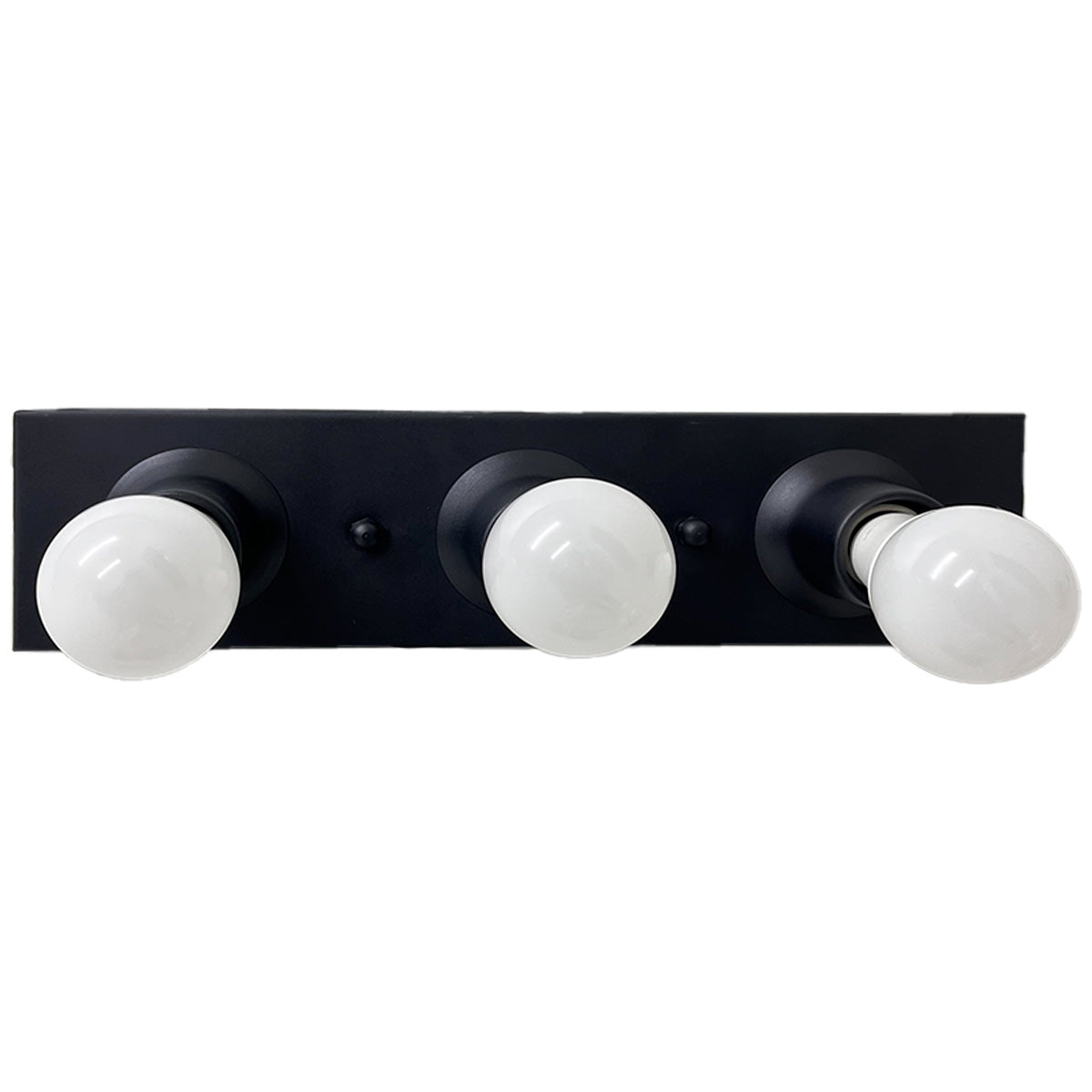 Arbotante Luz de Camerino 3 luces Negro