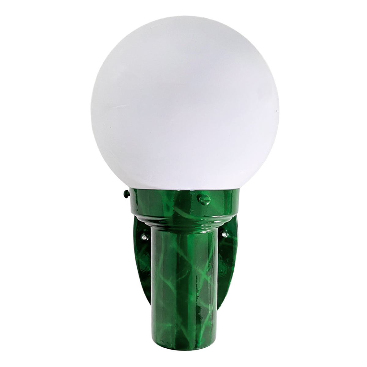 Lámpara de Pared Exterior, Antorcha A-1 Verde Globo PMM