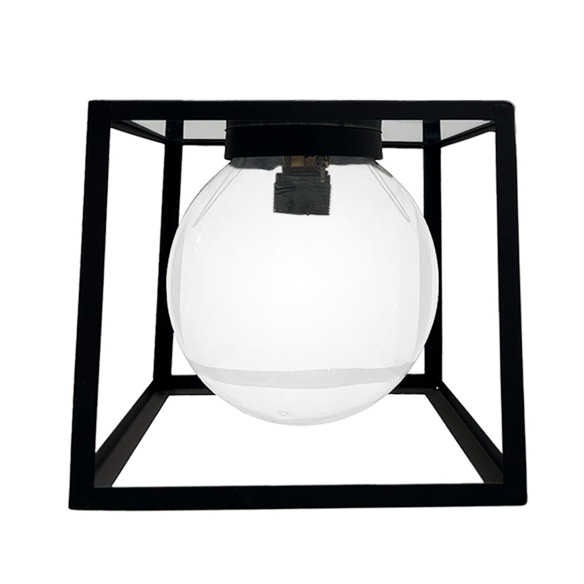 Lámpara Colgante Cubo C-21 Cristal Transparente