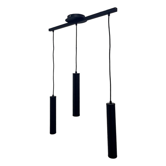 Lámpara Colgante Triple Tubular