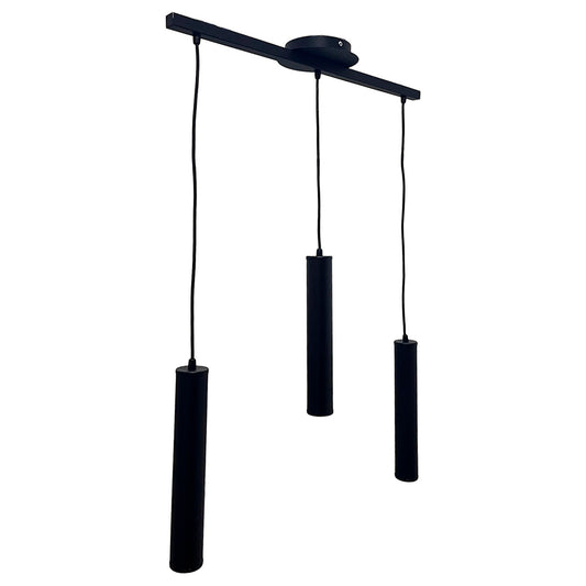 Lámpara Colgante Triple Tubular