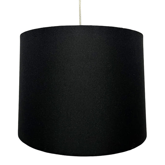 Lampara Colgante Murano Herraje Chocolate Con Pantalla de Tela