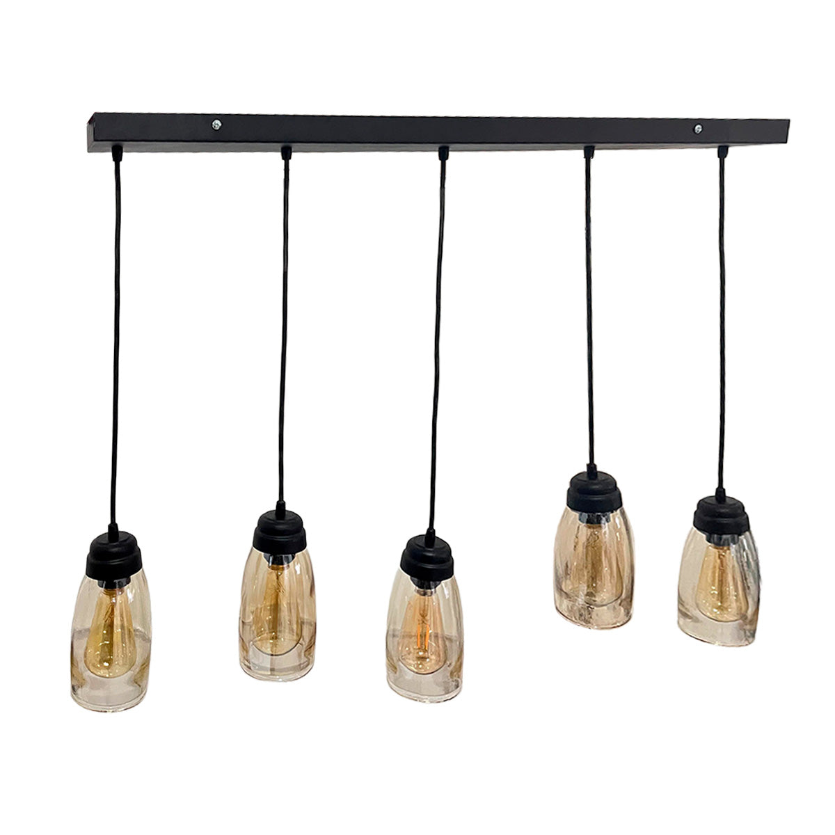 Colgante de 5 Luces Barrilito C-85