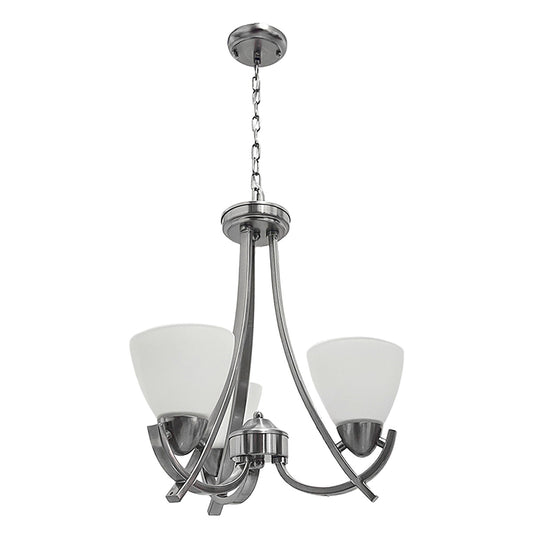 Candil Cromado 3 Luces
