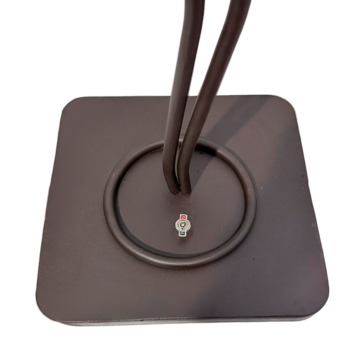 Lámpara de Piso M-2 Pantallas de Cristal Cortado